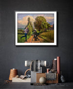Load image into Gallery viewer, Dumb and Dumber Moped Wall Art Paintings - Redeem Yourself