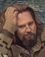 Load image into Gallery viewer, The Dude The Big Lebowski artwork