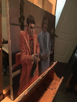 Load image into Gallery viewer, Harry and Lloyd (Owl Scene) - Dumb and Dumber - (Jeff Daniels, Jim Carrey)