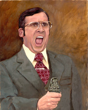 Brick Tamland Art Print