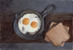 Load image into Gallery viewer, Eggs in a Cast Iron with Toast
