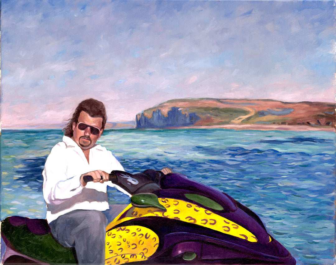 Kenny Powers in a Monet Art