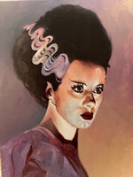 Load image into Gallery viewer, Bride of Franenstein - Horror art
