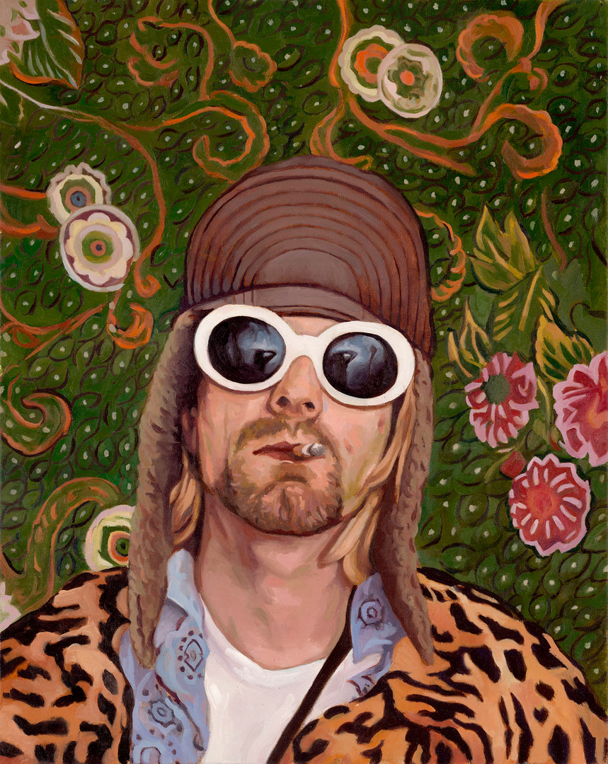 Kurt Cobain in a Van Gogh
