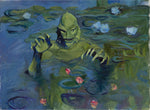 Load image into Gallery viewer, Creature from the Black Lagoon - in a Monet
