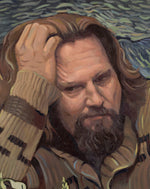 Load image into Gallery viewer, The Dude The Big Lebowski artwork
