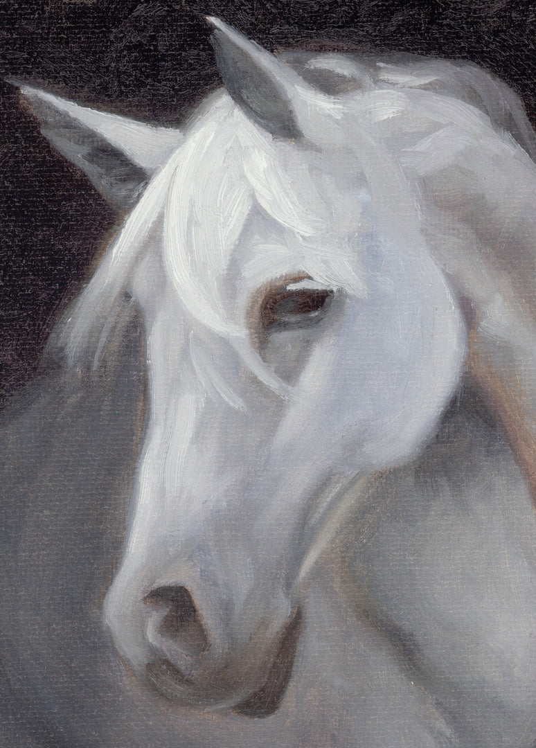 White Horse Painting