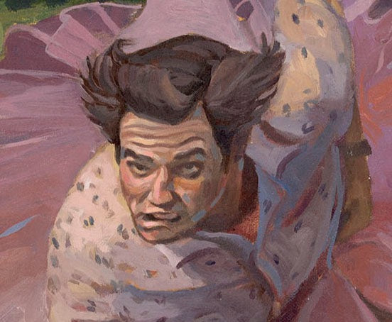 Jim Carrey Ace Ventura in a Monet -