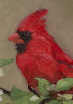 Load image into Gallery viewer, Watercolor Red Cardinal Bird Paintings
