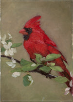 Load image into Gallery viewer, Watercolor Red Cardinal Bird Paintings
