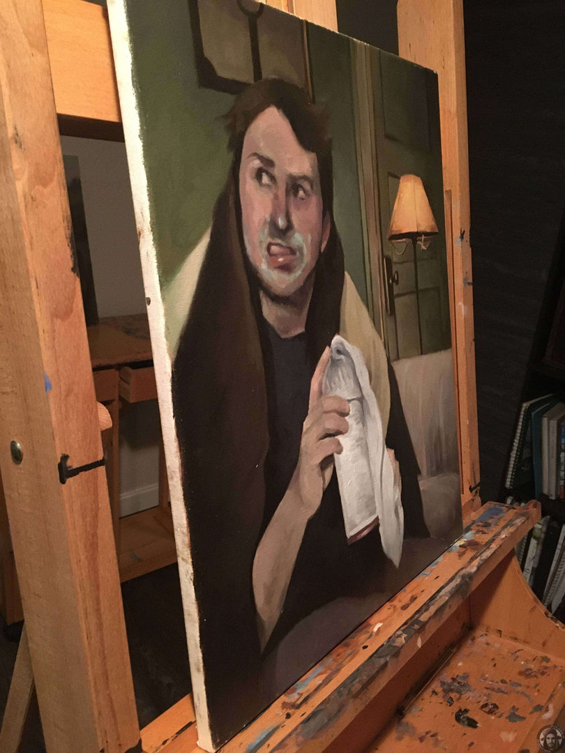 Charlie Kelly painting