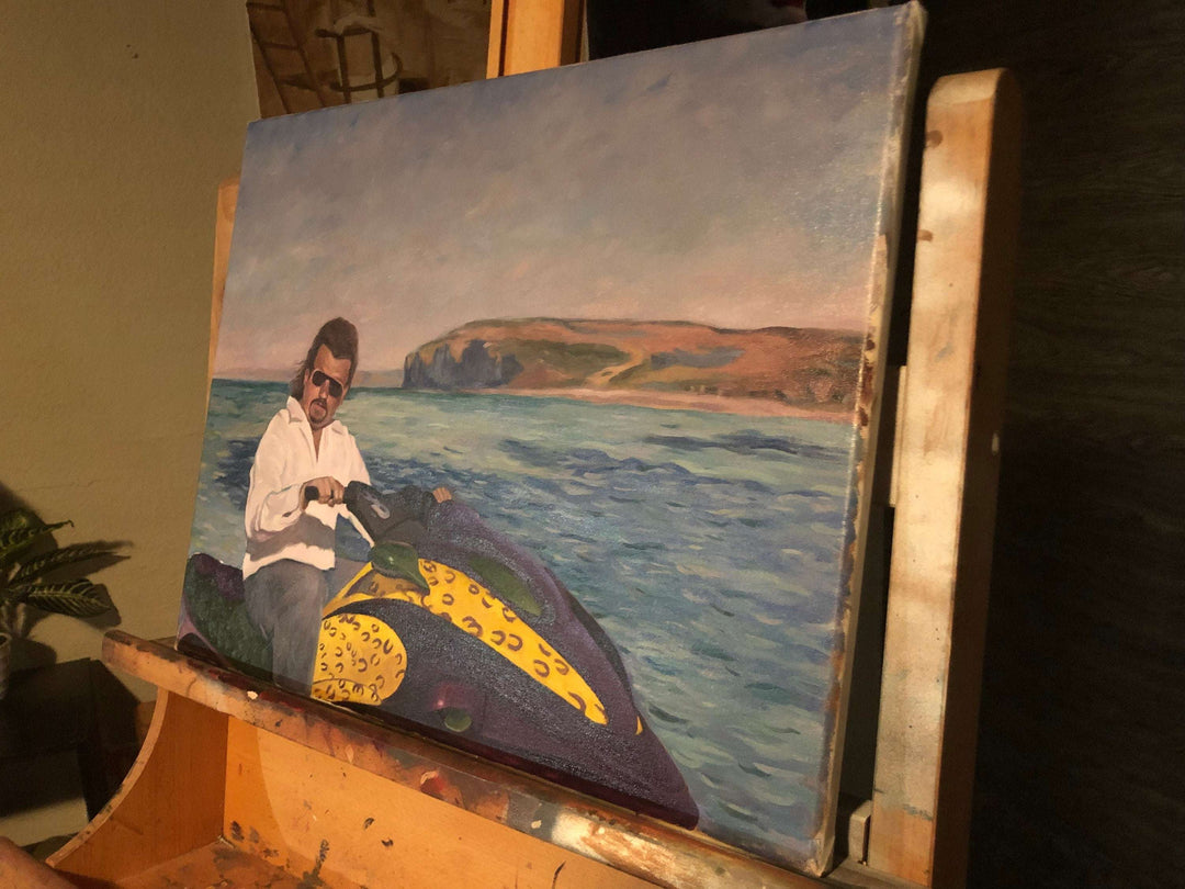 A Kenny Powers in a Monet - Eastbound and Down - (Danny Mcbride)